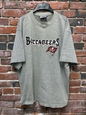Tampa Bay Buccaneers Y2K Mesh Knit Graphic Tee
